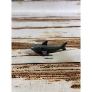LEGO Shark with Gills – Black Eyes & White Pupils Pattern – Animal Sea Creature